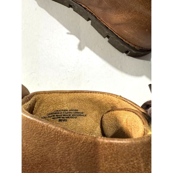 Born leather comfort boots brown preppy business casual winter men 9 main image 6